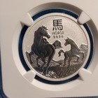 Australia 2026 50c Year Of The Horse 9999 Silver Ms69 Ngc Coin