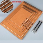 Professional Sketchbook Thick Paper Spiral Notebook Supplies Pencil