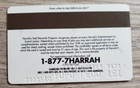 Harrah s Las Vegas Casino Total Rewards Platinum Raised Letters Slot Card