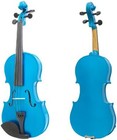 Mendini By Cecilio 1 2mv-blue Violin For Beginners  Kids   Adults  1 2 - Blue