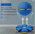 Flying Saucer Ball Kids Outdoor Toy Magic Deformation Disc Ball