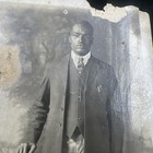 Rppc Handsome African American Man Postcard James Robertson Virginia Suit