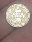 1871 Seated Liberty Dime Au Details