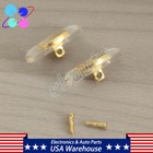 Replace For Gucci Eyeglasses Sunglasses Screw-in Nose Pads Oval Shaped  1pair   