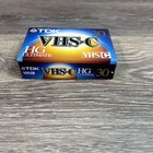 Tdk Vhs-c Hg Ultimate 30 Camcorder Cassette Blank Recording Tape Oem New Sealed