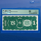 Fr 18 1869  1 One Dollar  rainbow  Legal Tender Note  Pmg Choice Vf 35  57833
