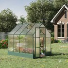6  X 8  X 7  Walk-in Plant Greenhouse Polycarbonate House With Window doors