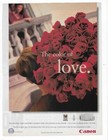 Canon Laser Copiers Printers  color Of Love   color Of Trust  1999 Vintage Ads