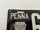 1914 Pennsylvania License Plate Porcelain All Original Glossy Nice  