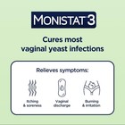 Monistat 3-dose Yeast Infection Treatment 3 Ovule Inserts   External Itch Cream