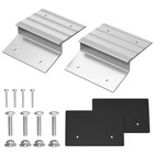 Heavy Duty Aluminum Ramp Top Kit  2 x8  Loading Ends For Truck  Atv  Motorcycle 