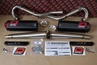 Dmc Force-4 Twin Megaphone Comp Dual Exhaust Yamaha Raptor 700 2006-2014