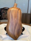 Vintage Monkey Pod Wood Leaf Serving Dish