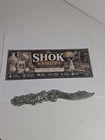 Fine Pewter Figural Woman Trident Letter Opener 9in Vintage Style