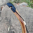 Af Traditional Tatar Recurve Horse Bow 54  30lb Oak Bamboo Ambidextrous Target