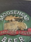 Vintage Moosehead Canadian Lager Beer Wall Plaque Pub 3d Molded Advertising Sign