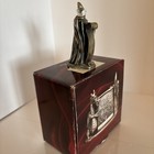 Myth   Magic Tudor Mint 3004 Book Of Spells Pewter Figurine Wizard   Crystal Nib