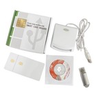 Contact Emv Sim Card Reader Writer Usb Ccid   2 Sle4442 Cards   Sdk Kit - Pro Us