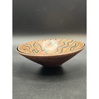 Soapstone Carved Bowl African   Southwestern Style Lizard Design Trinket Dish 4 