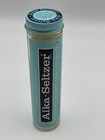 Vintage Alka-seltzer Tablets Original Glass Bottle With Contents