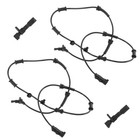 4pcs Front Rear Left Right Abs Wheel Speed Sensor For 2007-2017 Jeep Wrangler Us