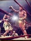 Muhammad Ali Joe Frazier Signed 8x10 Framed  Extremely Rare  Best Quality