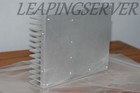 2x New Large Rectangle Aluminum Heatsink W Screw Mount Diy Power Amplifier Led