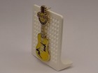 Hard Rock Cafe Pin Guitar Cleveland 2008 Yellow Electric Guitar 