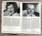 Victor Spinetti And Carl Wayne Signed Theatre Programme  emu In Pantoland  1976