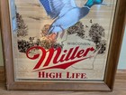 Miller High Life Beer Mirror Sign Mallard Duck Wisconsin Sportsmen s Series 1st