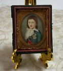 Vintage Antique Victorian Cigarette Silk  Half Union Case  Boy In Military
