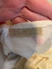 Ballard Designs Fringed Burlap King Size Bed Skirt- Excellent Condition