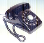 Vintage Western Electric Bell System Model 500 Black Rotary Dial Telephone 1960s