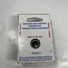 New Chicago Die Casting 6110712 2 1 2  X 1 2  Bore Single Groove V-belt Pulley