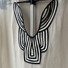 Deco Style Blouse Sheer Oversized No Tag 30 s 40 s Vintage Vibes Boxy X-large