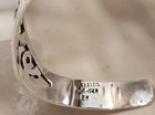 Vintage Taxco Mexico Aztec Design Openwork Sterling Silver 925 Cuff Bracelet