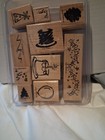 Stampin Up Birthday Lot 22 Stamps Mixed Lot 2002 