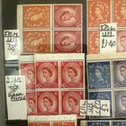 Qeii Wilding   Machin Mint Blocks Panes Booklet Unmounted Mint Collection Lot  m