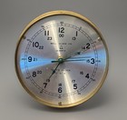 Bell Clock Co  Solid Brass Ships Porthole Nautical Quartz Clock - Parts Restore