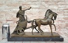 A Fine And Large European Greco Roman Style Brown Patina Bronze Sculpture Sale