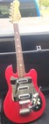 Vintage Rare Century Red Lacquer Kent Copa Guitar Mij