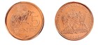 Trinidad   Tobago 5 Cents  2017-2023  Km  30b  Mint X 100 Pcs