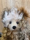 Mohair Teddy Bear Multi Color Jointed Unbranded  8  Adorable Fluffy
