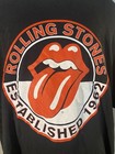 The Rolling Stones Established 1962 Classic Rock Music Band T Shirt Adult 2xl