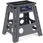  16  Folding Step Stool For Adults And Kids Holds Up To 300 16 Inch Gray