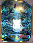 Foo Fighters Concert Gig Poster Print Wellington 1-27-24 2024 Print Foil Sayer A
