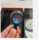 3m    Littmann   Cardiology Iv Stethoscope Black-rainbow Black Edition 27 Inch 6163