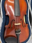 Made In Germany Violin  Case   Bow William Lewis Ton-klar Dancla 126 3 4 Vintage