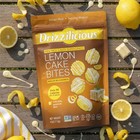 Drizzilicious Mini Rice Cake Bites Lemon Cake Drizzle  4 Bag Pack Sweet Crispy R