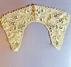 Ant Heavily Textured Lace Collar - Estate Find - 14  Across - Near Mint - 1910